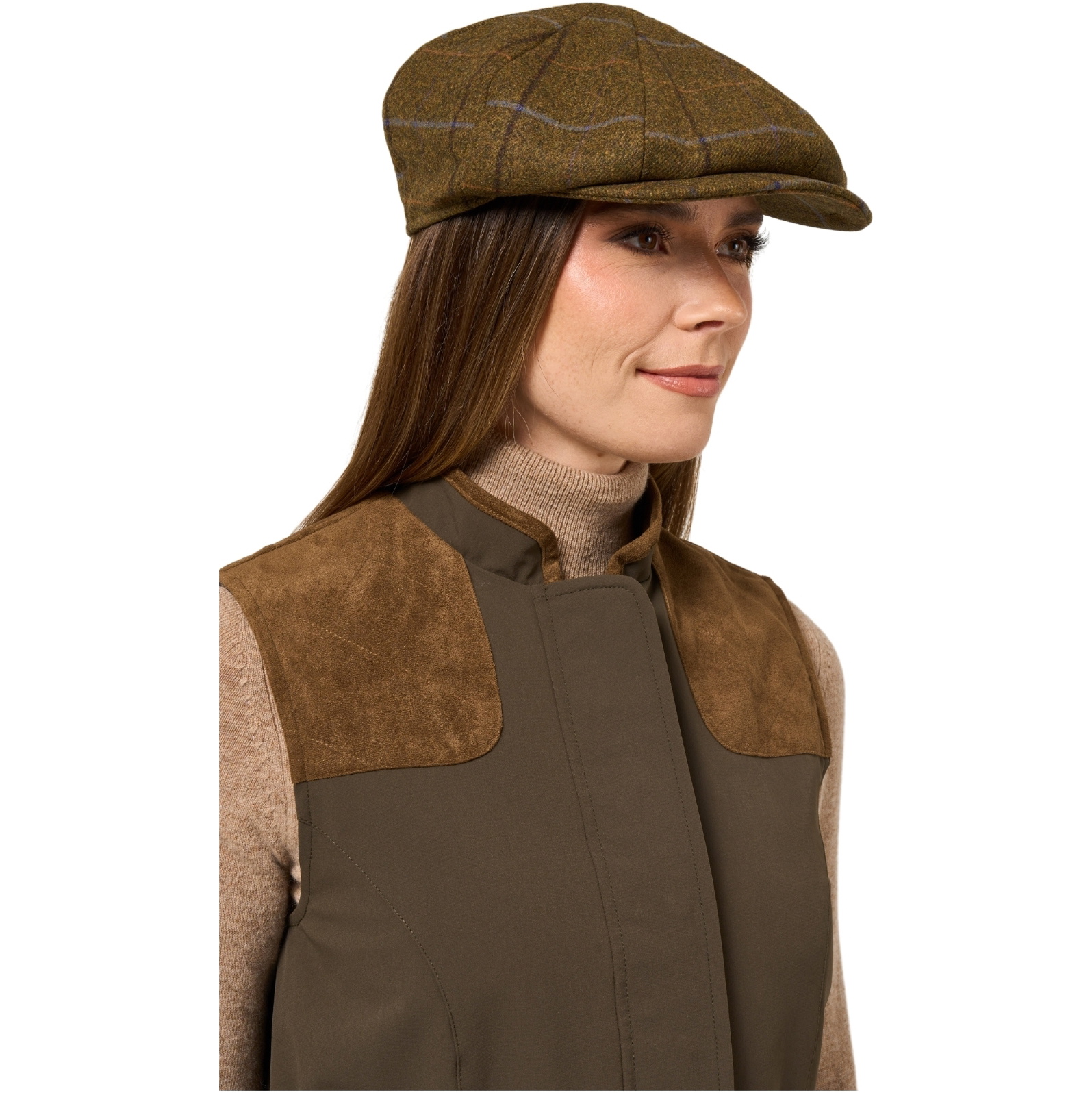Alan Paine Womens Lockwood Waistcoat LOCLWCT - Olive